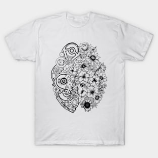 Left Brain Right Brain T-Shirt